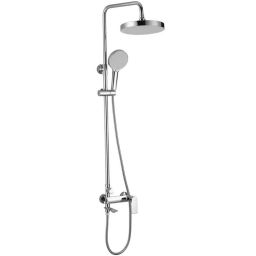 Rea Veneta zestaw prysznicowy ścienny z deszczownicą chrom REA-P7843