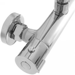 Rea Bliss zestaw prysznicowy ścienny termostatyczny z deszczownicą chrom REA-P8805