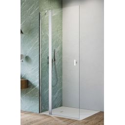 Radaway Nes KDD II kabina prysznicowa część lewa 100x100 cm kwadratowa chrom połysk/szkło przezroczyste 10085100-01-01L