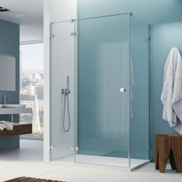 Ronal Annea ścianka prysznicowa 90 cm boczna srebrny połysk/szkło przezroczyste ANTW109005007