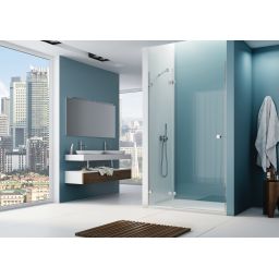 Ronal Annea drzwi prysznicowe 90 cm lewe srebrny połysk/szkło przezroczyste AN13WG09005007