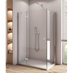 Ronal Annea ścianka prysznicowa 80 cm srebrny połysk/szkło przezroczyste ANT108005007