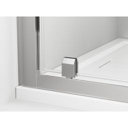 Ronal Arelia drzwi prysznicowe 80 cm uchylne srebrny połysk/szkło przezroczyste D20T10804007