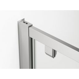 Ronal Arelia drzwi prysznicowe 80 cm uchylne srebrny połysk/szkło przezroczyste D20T10804007