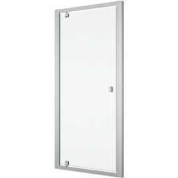 Ronal Arelia drzwi prysznicowe 80 cm uchylne srebrny połysk/szkło przezroczyste D20T10804007