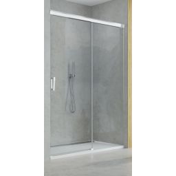 Ronal Cadura drzwi prysznicowe 140 cm prawe srebrny połysk/szkło przezroczyste CAS2D1405007