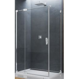 Ronal Cadura ścianka prysznicowa 100 cm boczna srebrny połysk/szkło przezroczyste CAT11005007