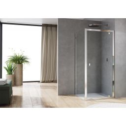 Ronal Arelia ścianka prysznicowa 80 cm srebrny połysk/szkło przezroczyste D20F10804007