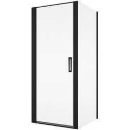 Ronal Divera ścianka prysznicowa 120 cm czarny mat/szkło przezroczyste D22F11200607