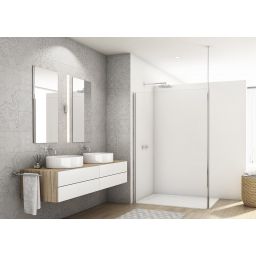 Ronal Divera Walk-in ścianka prysznicowa 70 cm srebrny błyszczący/szkło przezroczyste D22WI1V0705007