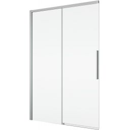 Ronal Oriana drzwi prysznicowe 140 cm rozsuwane srebrny połysk/szkło przezroczyste D36S21405007