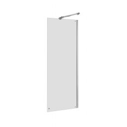 Roca Capital ścianka prysznicowa 100 cm boczna chrom/szkło przezroczyste AM4410012M