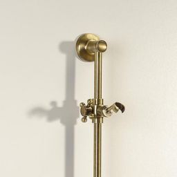 Sapho Antea drążek prysznicowy 62 cm brąz SAL0036