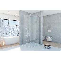 Sea-Horse Fresh Line kabina prysznicowa 80x120 cm prostokątna prawa chrom/szkło przezroczyste BK247T08/12P