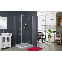 Sea-Horse Fresh Line kabina prysznicowa 90x120 cm prostokątna prawa chrom/szkło przezroczyste BK248T09/12P