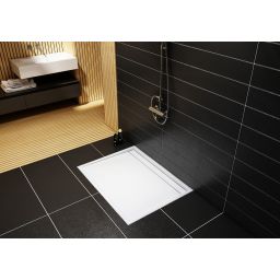 Schedline Estra brodzik prostokątny 100x80 cm biały 3SP.E3P-80100