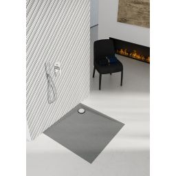 Schedline Libra Anthracite Stone brodzik kwadratowy 80x80 cm antracyt 3SP.L1K-8080/A/ST