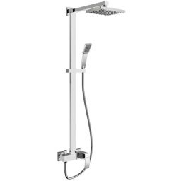 Sapho Ginko zestaw prysznicowy z deszczownicą chrom 1101-43
