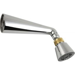 Sapho dysza prysznicowa ścienna okrągła chrom/złoty 9042