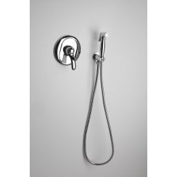 Sapho słuchawka bidetowa z przyłączem kątowym chrom 9101