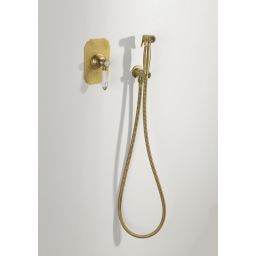 Sapho słuchawka bidetowa z przyłączem kątowym brąz 9106