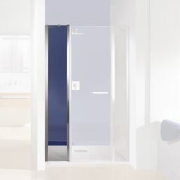 Sanplast Prestige III Ścianka dodatkowa SS2/PRIII-30 srebrny błyszczący/szkło przezroczyste 600-073-1210-38-401