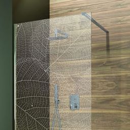 Sanplast Free Line II Walk-in ścianka wolnostojąca 120 cm P/FREEII-120 chrom/szkło przezroczyste 600-261-0460-42-191