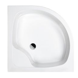 Sanplast Fris brodzik półokrągły 90x90 cm biały 615-330-0630-01-000