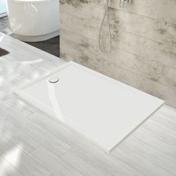 Sanplast Space Mineral brodzik prostokątny 100x80 cm biały 645-410-0330-01-000