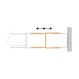 Sanplast TX profil poszerzający drzwi 661-A0037-38