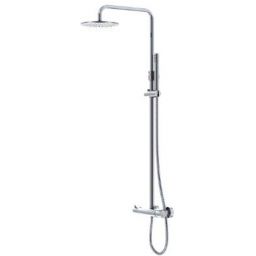 Steinberg 100 zestaw prysznicowy ścienny termostatyczny z deszczownicą chrom 1002721