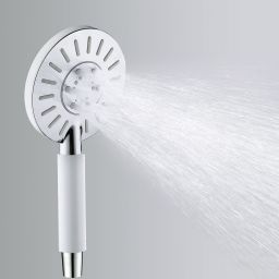 Tiger Splash Akcent Rainfall zestaw prysznicowy ścienny chrom/biały 1715040146