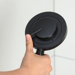 Tiger Splash Akcent Rainfall zestaw prysznicowy ścienny czarny 1715040746