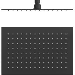 Tres deszczownica 30x20 cm prostokątna czerń mat 134315007NM