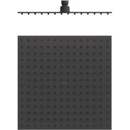 Tres deszczownica 30 cm kwadratowa sufitowa czarny mat 134315012NM