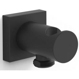 Tres przyłącze kątowe z uchwytem czarny mat 21118221NM