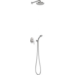 Tres Base zestaw prysznicowy podtynkowy chrom 21599002