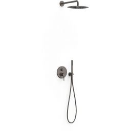 Tres Study Exclusive zestaw prysznicowy podtynkowy grafitowy 26238004GR