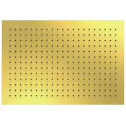 Tres Selection deszczownica 45x31,5 cm prostokątna złota 29963203OR
