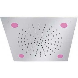Tres Exclusive deszczownica 50 cm kwadratowa chromoterapia chrom 299.962.01