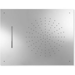 Tres Exclusive deszczownica 65x50 cm prostokątna chrom 299.970.01