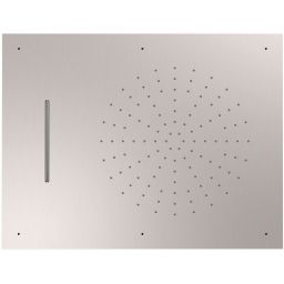 Tres Selection deszczownica 65x50 cm prostokątna stalowy 29997001AC