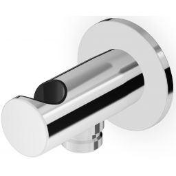 Zucchetti Brim przyłącze kątowe z uchwytem chrom Z93933