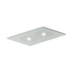 Zucchetti deszczownica 37x24 cm prostokątna podtynkowa chrom Z94147