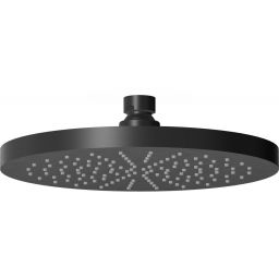 Zucchetti Helm deszczownica 20x20 cm okrągła czarna Z94263.XP81