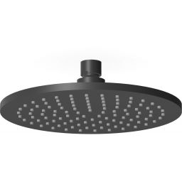 Zucchetti Closer deszczownica 20x20 cm okrągła czarna Z94265.N6