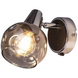 Rabalux Tamara kinkiet 1x40 W chrom-przydymiony 5346