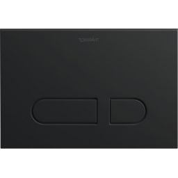 Duravit DuraSystem A1 przycisk spłukujący do WC czarny mat WD5001031000