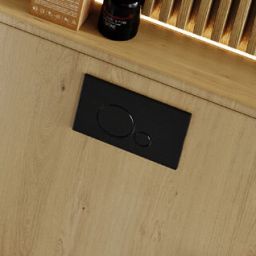 Excellent Ringo przycisk spłukujący do WC czarny mat INEX.RI230.150.BL