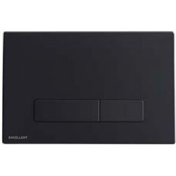 Excellent Aurro przycisk spłukujący do WC czarny mat INEX.AU230.150.BL